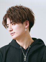 エルマーク 天王寺(L-MARK)&nbsp;センターパート波巻きパーマスパイラルパーマツイストスパイラル