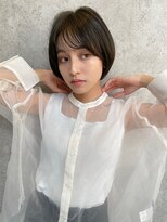 アンバー 池袋(amber)&nbsp;アッシュカラー/マッシュショート/簡単スタイリング[池袋駅]