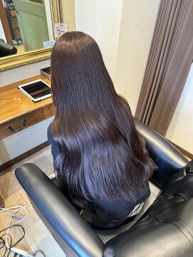 ブランシェ神領店 【AOIカラー】ラベンダーブラウン