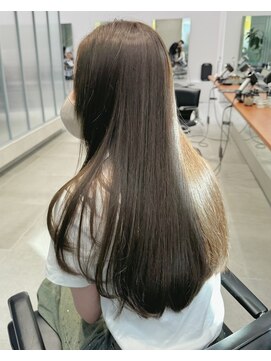 ガリカ 大名(Gallica) ブリーチなしダブルカラーでつくるオリーブベージュ