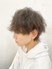 【男性限定】カット+パーマ+カラー+トリートメント　￥15000