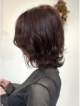 リベストバイジェービー 稲毛(li best. byjb) ワンレン/小顔/ネビージュ/ボブルフ/黒髪/稲毛