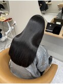 髪質改善 UPTOGLOSS 三宮 神戸 黒髪ロング ストレート 元町