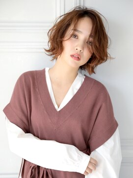 アビエブラン 若江岩田(abije blanc) やわらかな質感のボブ