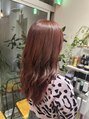 ヘアエジェリプリム (hair&spa egerie prime) ベースが明るいとさらに鮮やかな色が出来ます