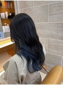 ブルベ冬　インナーカラー