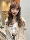 縦落ちカールの顔周りレイヤー