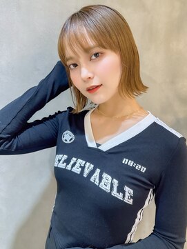 ロンド ブランシュ 錦糸町北口(Lond blanche) くびれヘア/顔周り/韓国/ボブ/レイヤーカット/前髪/カラー錦糸町