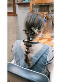 結婚式お呼ばれヘアセット