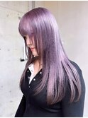 ケアブリーチカラーパープルカラーパープルアッシュ紫カラー韓国