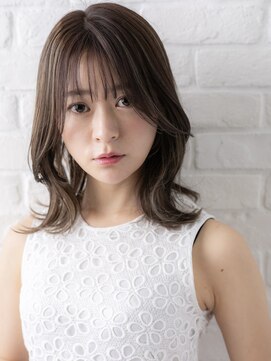 ヘアスタジオ ガロウ(hair stuido garou) ミディアムヘア/暗めカラー/グランマッシュ/盛岡136