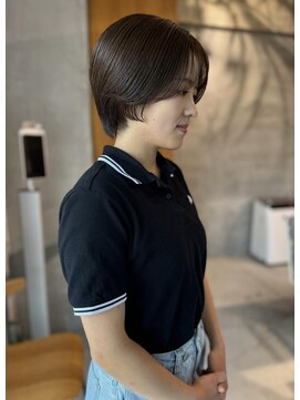 リル 住吉店(LiL) hand some short×greige color