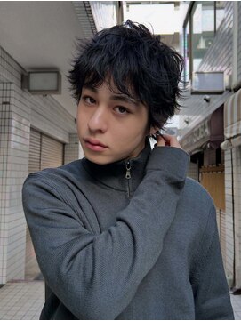 ヒュージ 表参道(huge) スパイキーショート/ニュアンスパーマ/メンズカット/メンズ