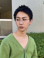 クロト(Clotho)&nbsp;スパイキーショート/ツイストスパイラル波巻きメンズウルフ