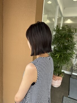 ハピネス 西大寺店(Happiness) サイドバングたっぷりなタンバルモリ/タッセルカット/韓国ボブ