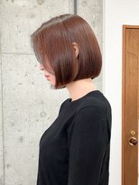 サクラ オモテサンドウ(SAKURA) 首が綺麗に見えるミニボブ◎髪質改善カラーショートボブ