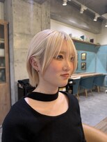 ロンドフルール 大宮東口(Lond fleur)&nbsp;ミニウルフレイヤーカット顔周りカット前髪カット韓国ボブ/大宮