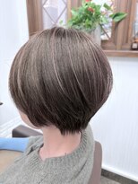 アルフィオーレ(AL FIORE) 丸みのあるショート・ハイライト