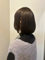 ケークリエイティブコード(K creative COrDE) グリーン系カラー×ナチュラルボブ