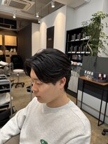 アロー 船橋店(AROH) MEN’S/リバースセンターパート/ニュアンスパーマ/船橋