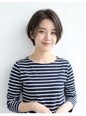ショートカット/顔まわりカット/ハイライト/髪質改善/白髪ぼかし