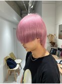 MEN’S HAIR/サーフカール/刈り上げセンターパート/渋谷