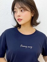 ルカリエ(LUCA:Rie)&nbsp;小顔くびれボブ×ナチュラルブラウン