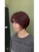 ブランチ(branch)&nbsp;「ナチュラルに盛れる」ピンクの大人美シルエットショート