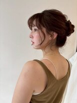ユーフォリア 青山(Euphoria)&nbsp;まろやかベージュ　ルーズアップヘア