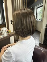 ダリア(Dahlia) ハネないボブスタイル