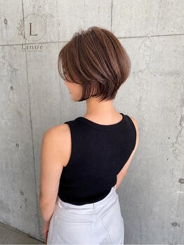 リノエ 藤が丘(Linoe)の写真/再現性◎技術力の高いカットで毎日のお手入れが楽しみになるスタイルを♪
