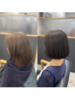エマ あみ～ろ～ど店(EMMA)&nbsp;うねり改善ヘアポテンツァカラー