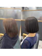 エマ あみ~ろ~ど店(EMMA) うねり改善ヘアポテンツァカラー
