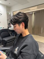 ウーズ ハラジュク(Ooze.HARAJUKU) ハッシュカットグレージュデザインカラーツートーンカラー原宿