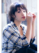 エース (ACE)&nbsp;ACE LA フリンジバング×グレージュ