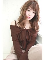 ラフィス ヘアー アーク 高槻店(La fith hair arc)&nbsp;【La fith】 抜け感☆ウェーブセミディスタイル