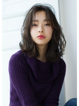 レジナヴィータ 栄(Reginavita) 【Reginavita栄】暗髮抜け感ブルージュ＠早川