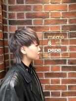 メメアンドペペ(meme&pepe) 【meme&pepe】韓国風マッシュウルフ【八王子/京王八王子駅】