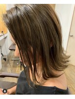 リコモ(Likkle More) 外ハネスタイルハイライト担当中嶋【十条美容室LikkleMore】