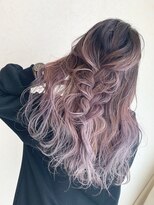 ラグーン(LAGOON) 鈴木大輔color  style ピンク系バレイヤージュ