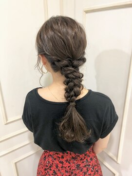クロップ エス 湘南辻堂(crop es) crop es 湘南辻堂 yuuka☆編み下ろしヘア