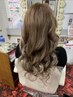 当店取り付けの方限定!プルエクステ付けたままリタッチカラーTR付き ¥12000
