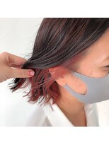 テクライズ 豊橋店(TECHRISE)&nbsp;☆大人可愛い！くすみピンクインナーカラー☆