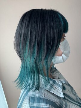 ハブ(hub) 【天神今泉】ウルフカット