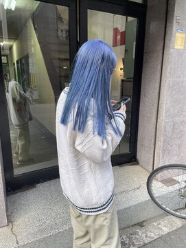 バド(bado) 紫味感じるブルーカラー