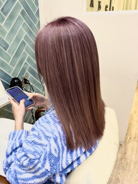 タミー 武蔵小杉(TAMMY) ピンクカラー　ピンクパープル　髪質改善トリートメント