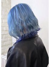 ハントーン比率No.1◎丁寧なブリーチワークで作るデザインカラー♪【ダブルカラー/ブリーチ/ハイトーン】