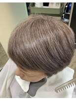 スパ ヘアーデザイン(SPA hair design) SPA式・脱白髪染め グレージュ