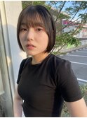 軽めのボブ