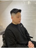 本格スキンフェードバーバースタイル